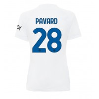 Echipament fotbal Inter Milan Benjamin Pavard #28 Tricou Deplasare 2023-24 pentru femei maneca scurta